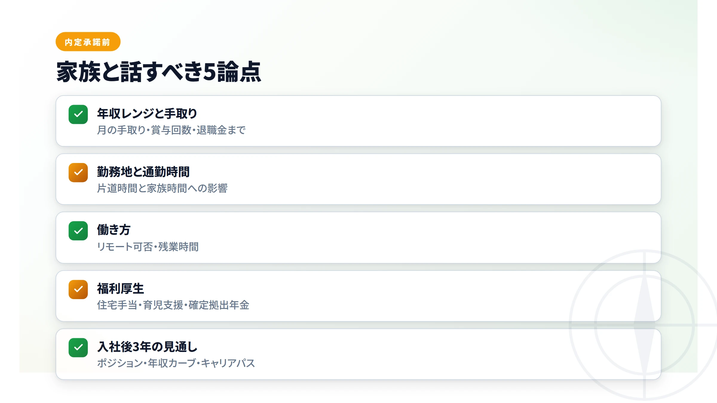相談タイミングで変わる結果