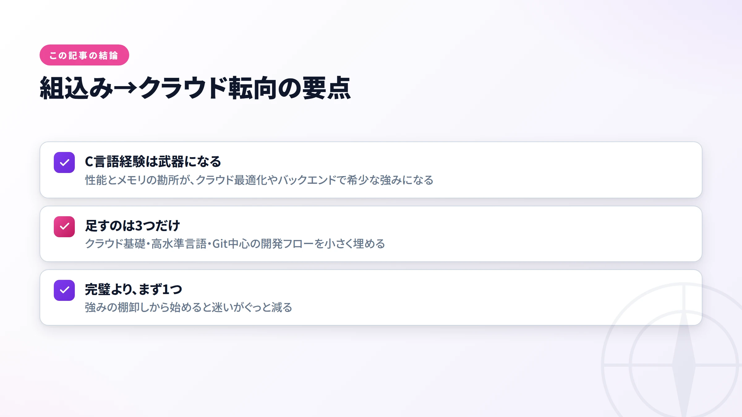 この記事の要点まとめ